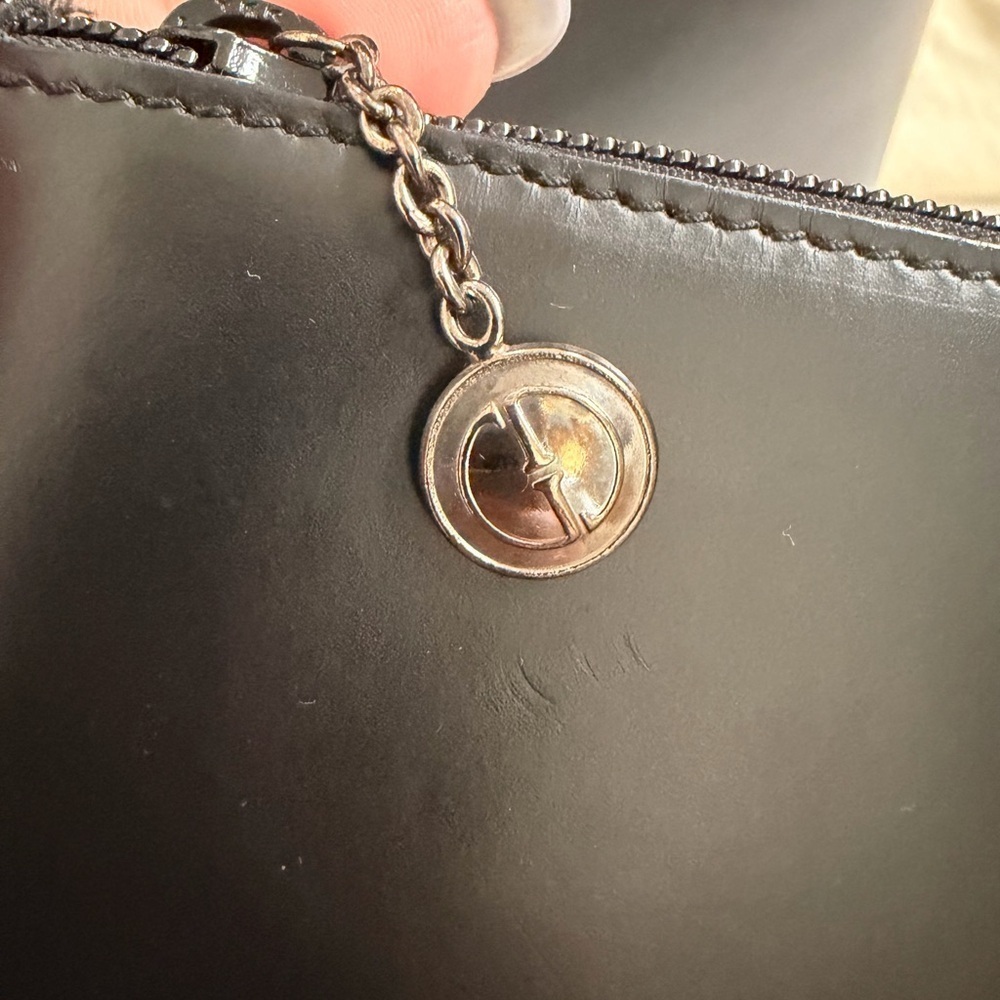 Vintage Gucci Black Leather G logo Buckle Hobo Bag with Attached Mini Bag - Picture 10 of 16